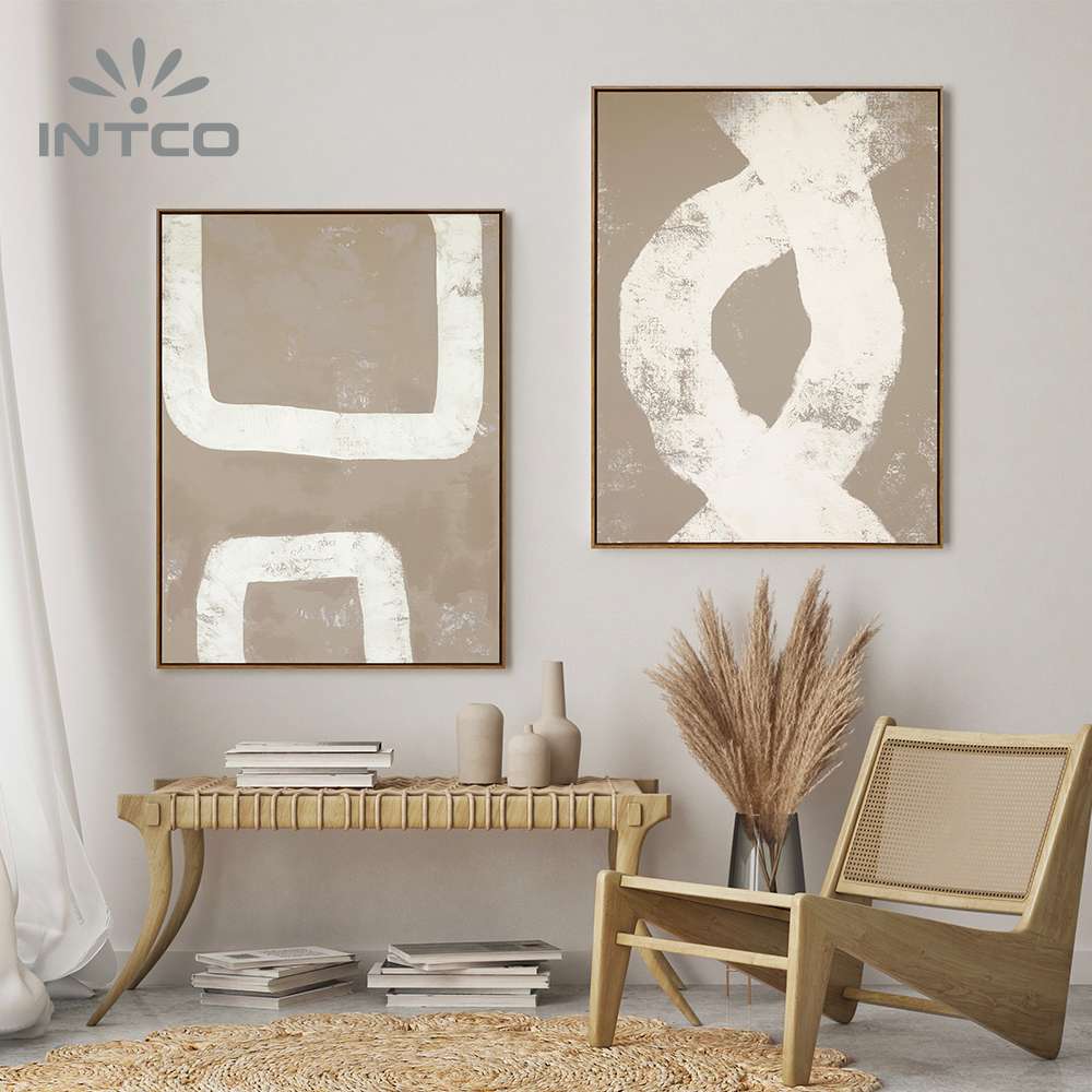 Display this 2 piece canvas wall art together for elegant and easy styling